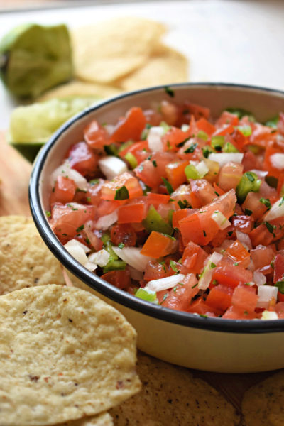 Homemade Pico De Gallo Julia S Cuisine