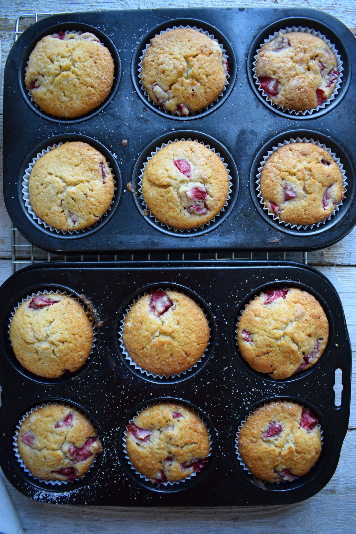 Strawberry Shortcake Muffins Julia S Cuisine