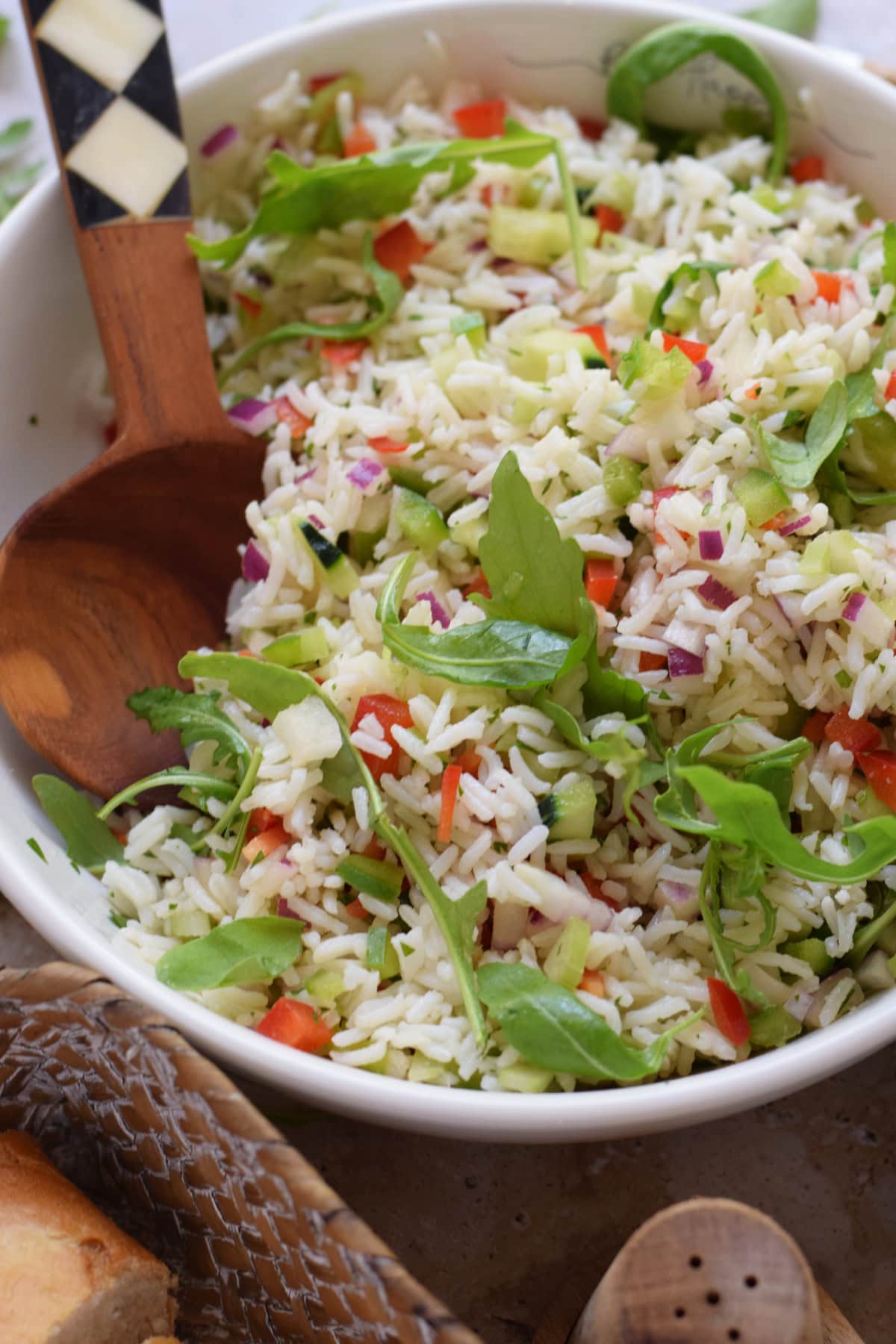Rice Salad Recipe - Julia's Cuisine