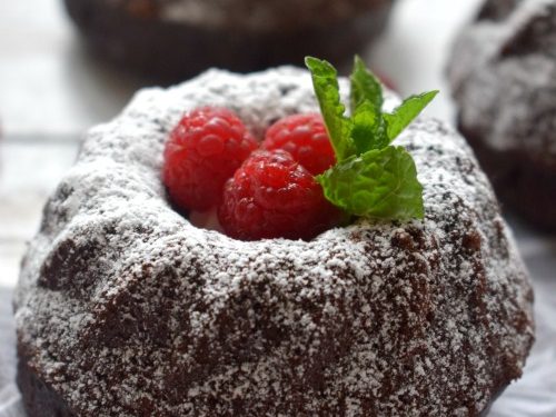 Mini Chocolate Bundt Cakes Julia S Cuisine