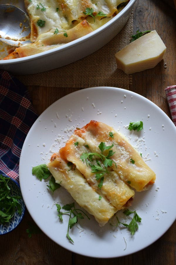 Chicken & Spinach Cannelloni IMAGE