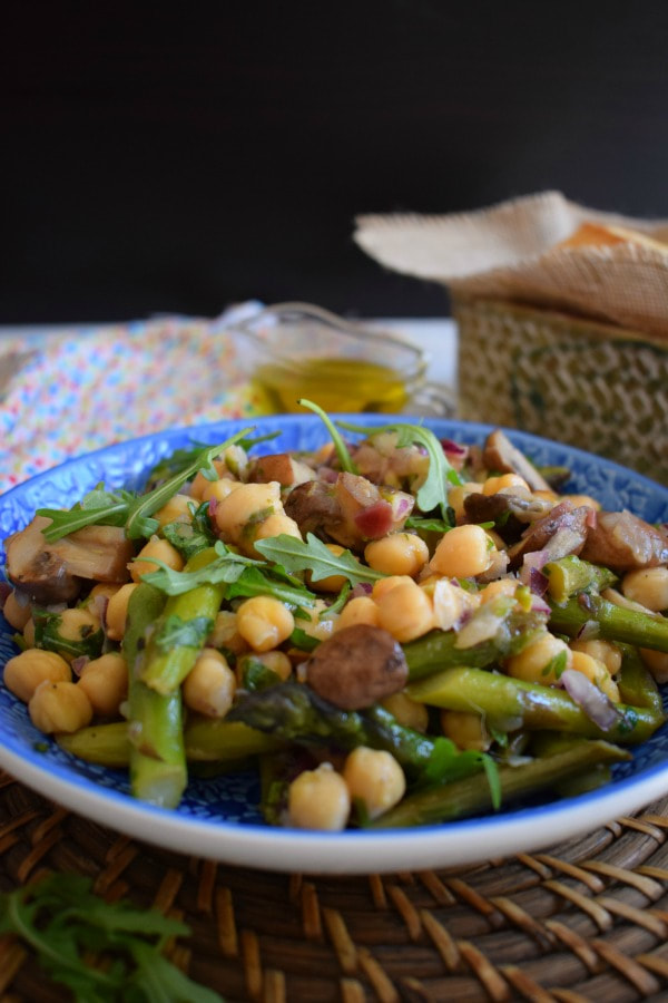 Grilled Vegetable & Chickpea Salad