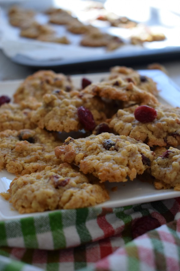 cranberry walnut cookies