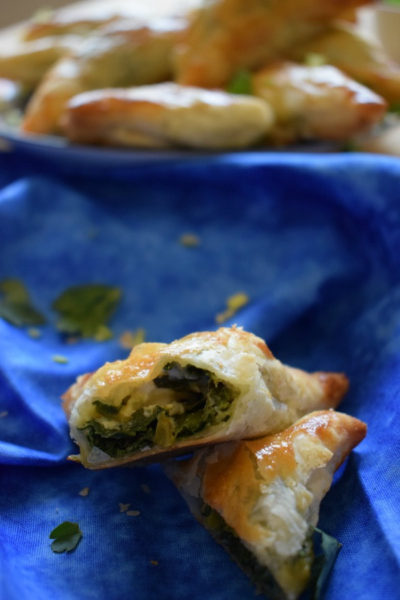 Feta & Spinach Pastries - Julia's Cuisine