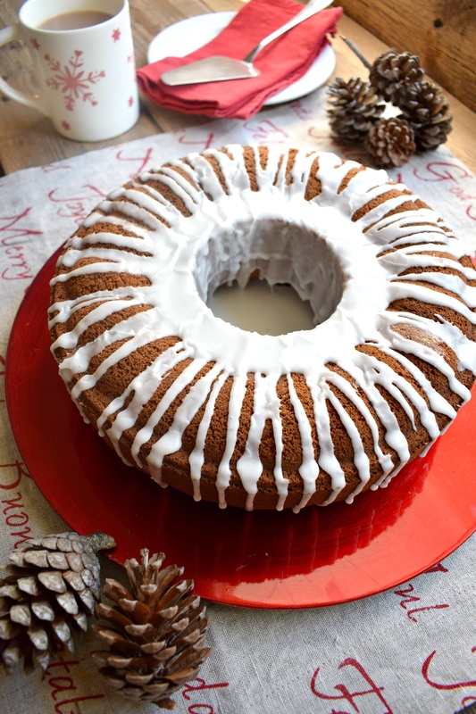 view of a Gingerbread Bundt Cake