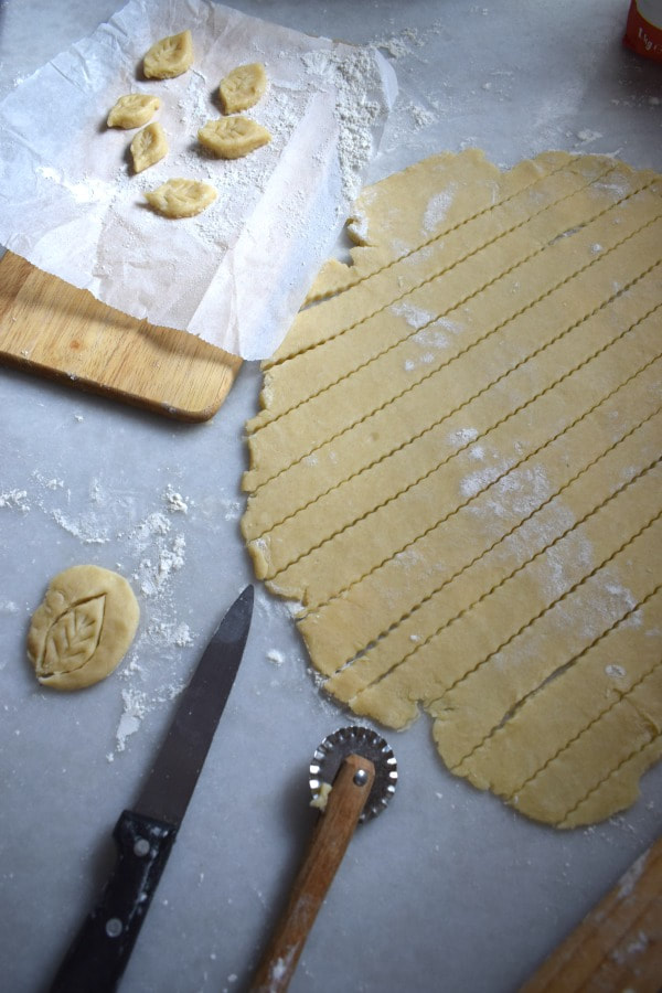 pastry cut into strips for the Classic Apple Pie