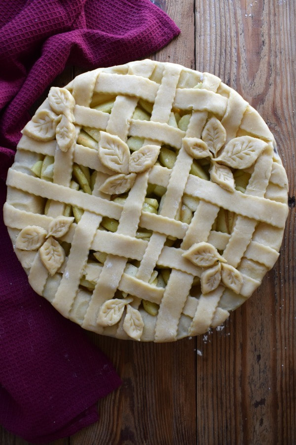 Classic Apple Pie ready to bake