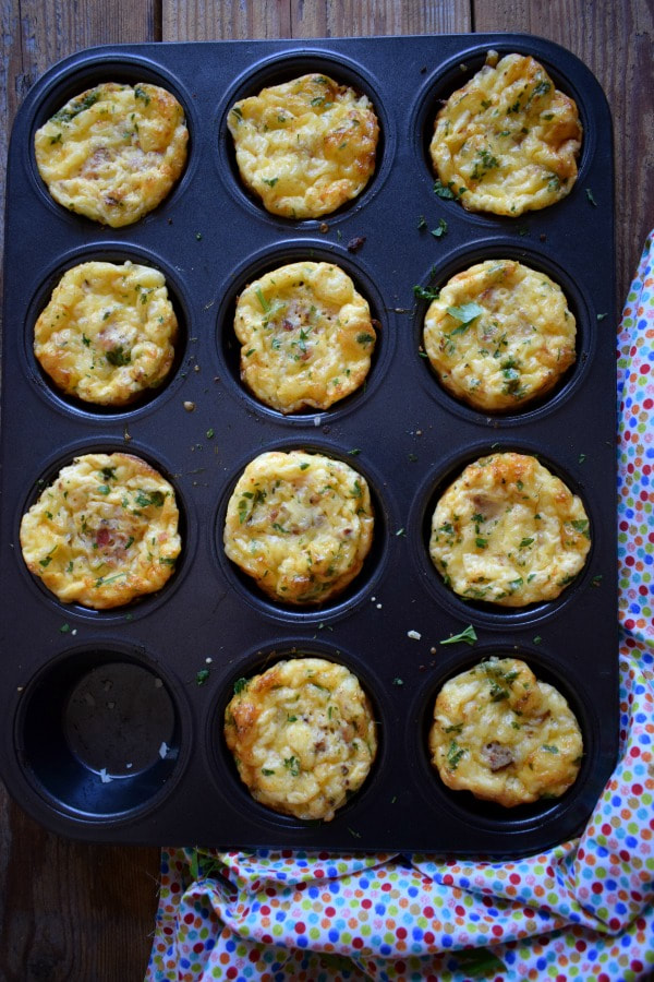 Bacon and Egg Breakfast Muffins - Julia's Cuisine