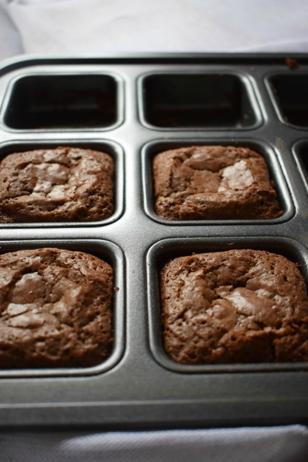 Brownies in an 8×8 Pan