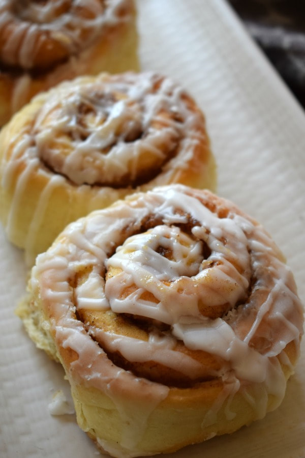 Anadama Cinnamon Rolls - The Creekside Cook