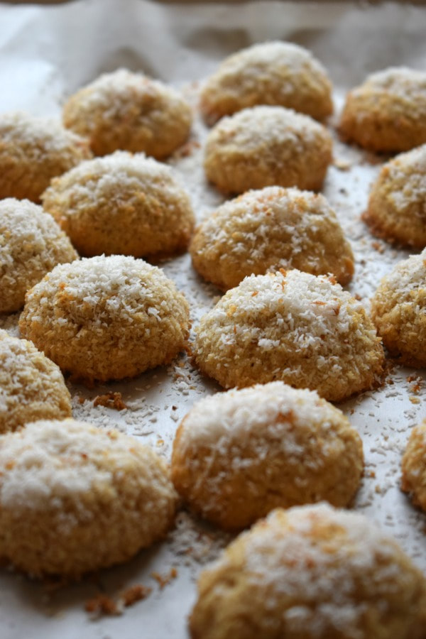 Coconut Oatmeal Mound Cookies