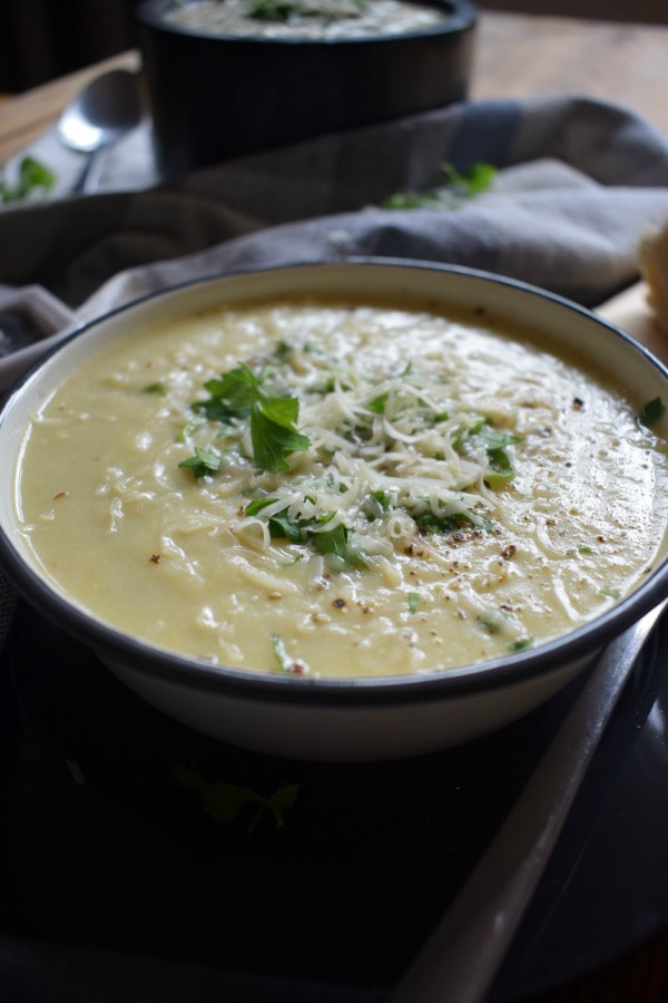 Leek & Potato Soup - Julia's Cuisine