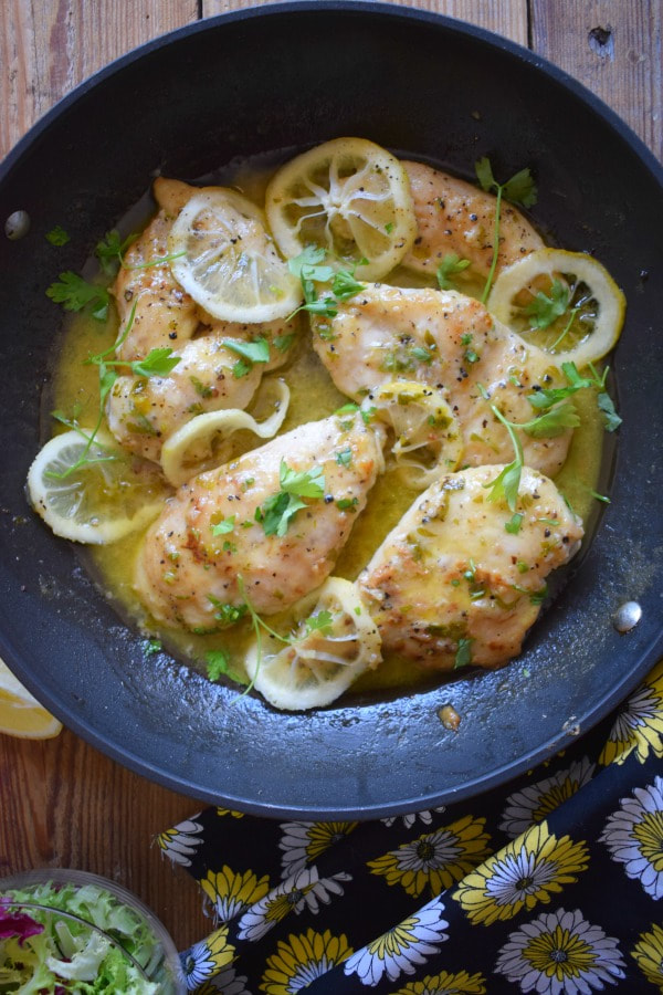 stove top lemon chicken image
