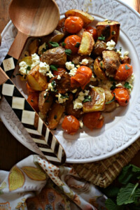 Roasted Potato & Cherry Tomato Salad