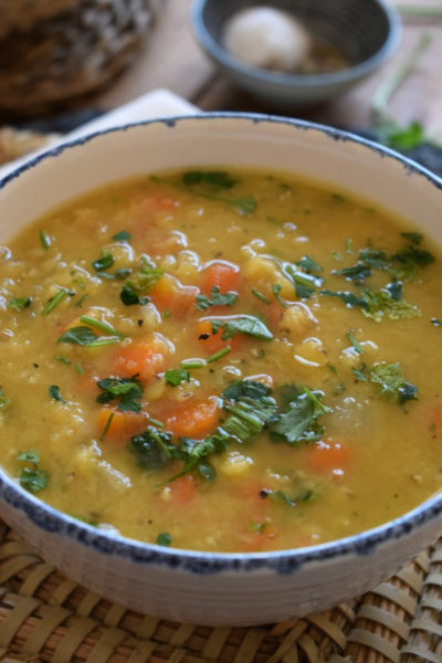 Split Pea & Carrot Soup - Julia's Cuisine