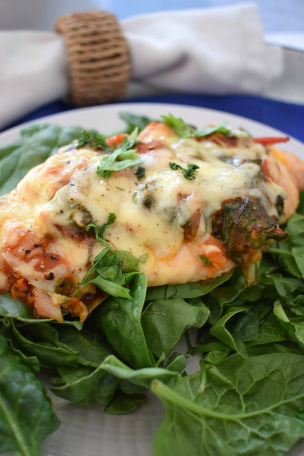 Spinach & Gouda Stuffed Turkey Breasts - Julia's Cuisine