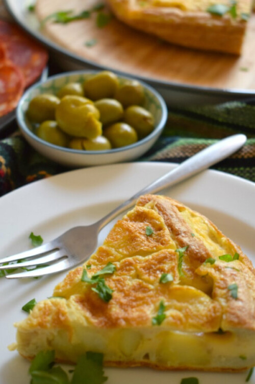 Spanish Omelette (Tortilla de Patatas) - Julia's Cuisine