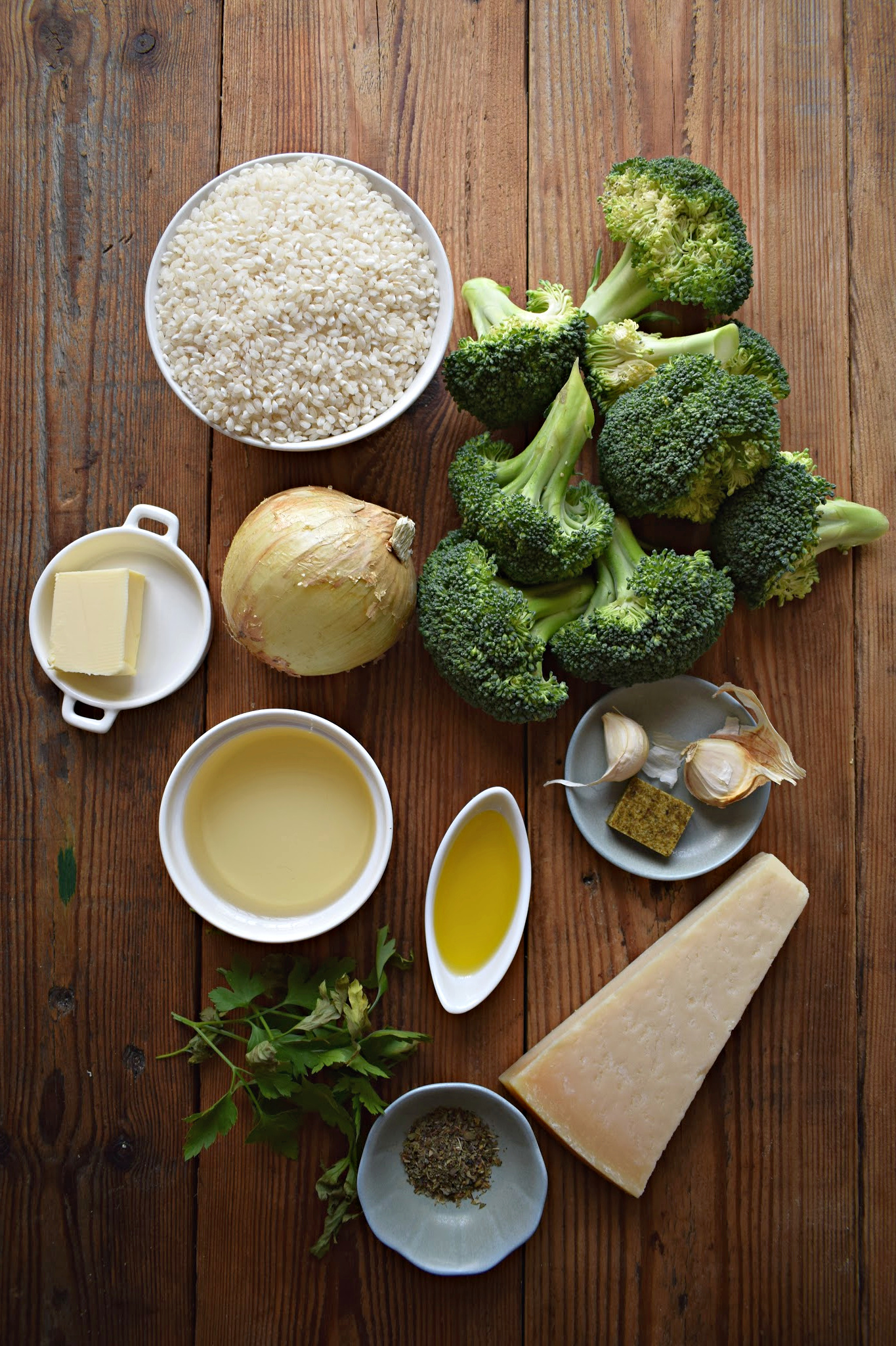 Creamy Broccoli Risotto - Julia's Cuisine