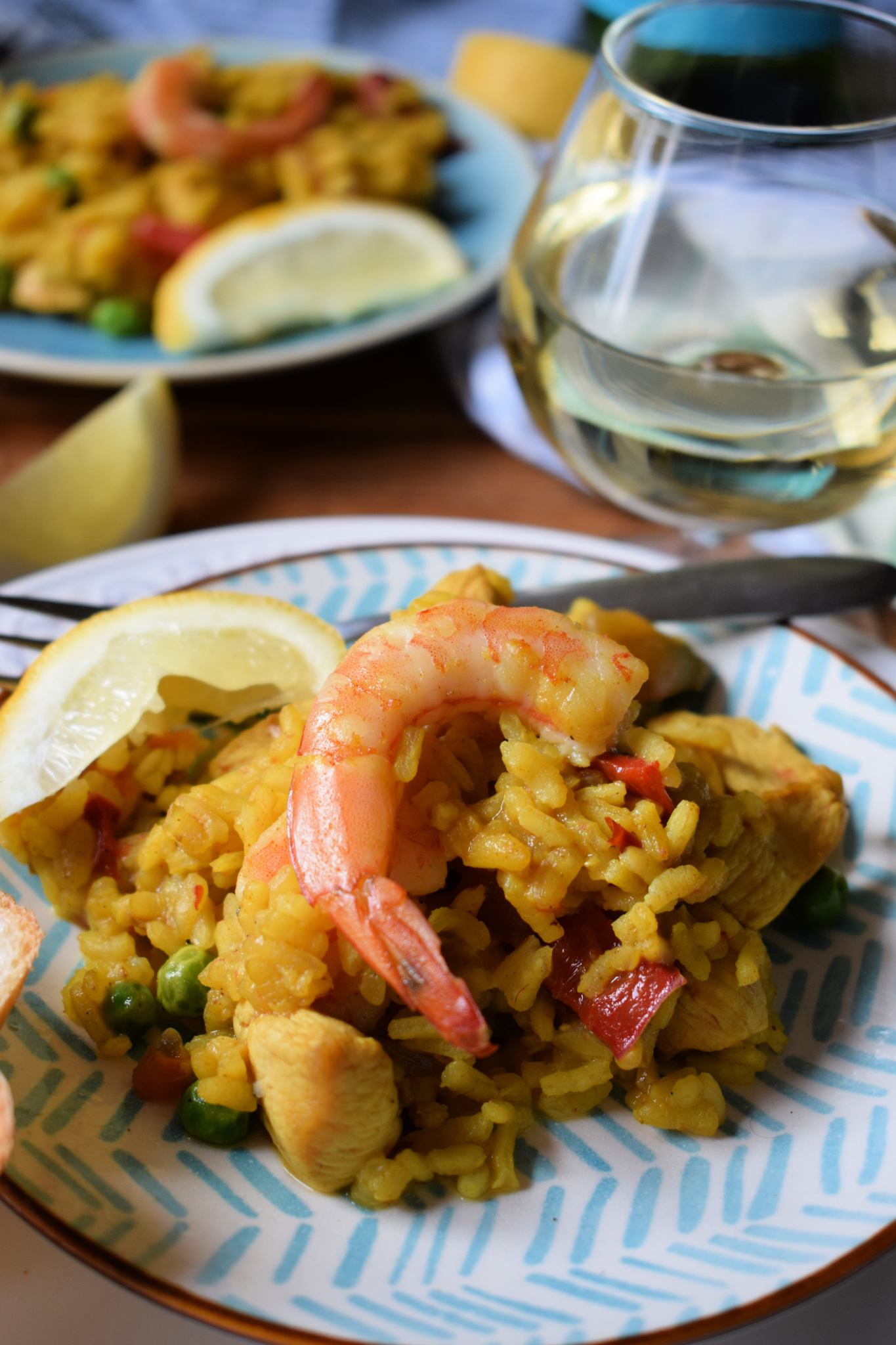 Chicken & Shrimp Paella Julia's Cuisine