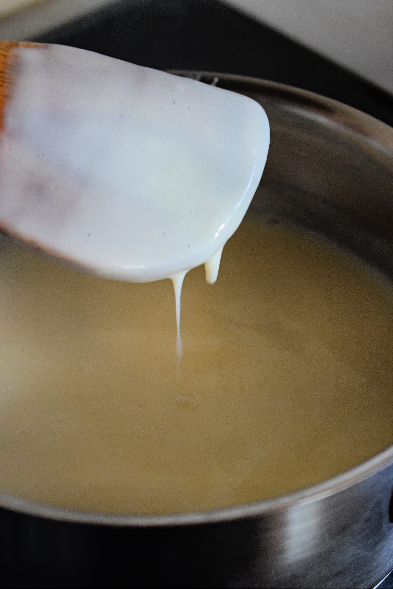 making a roux for cheese sauce
