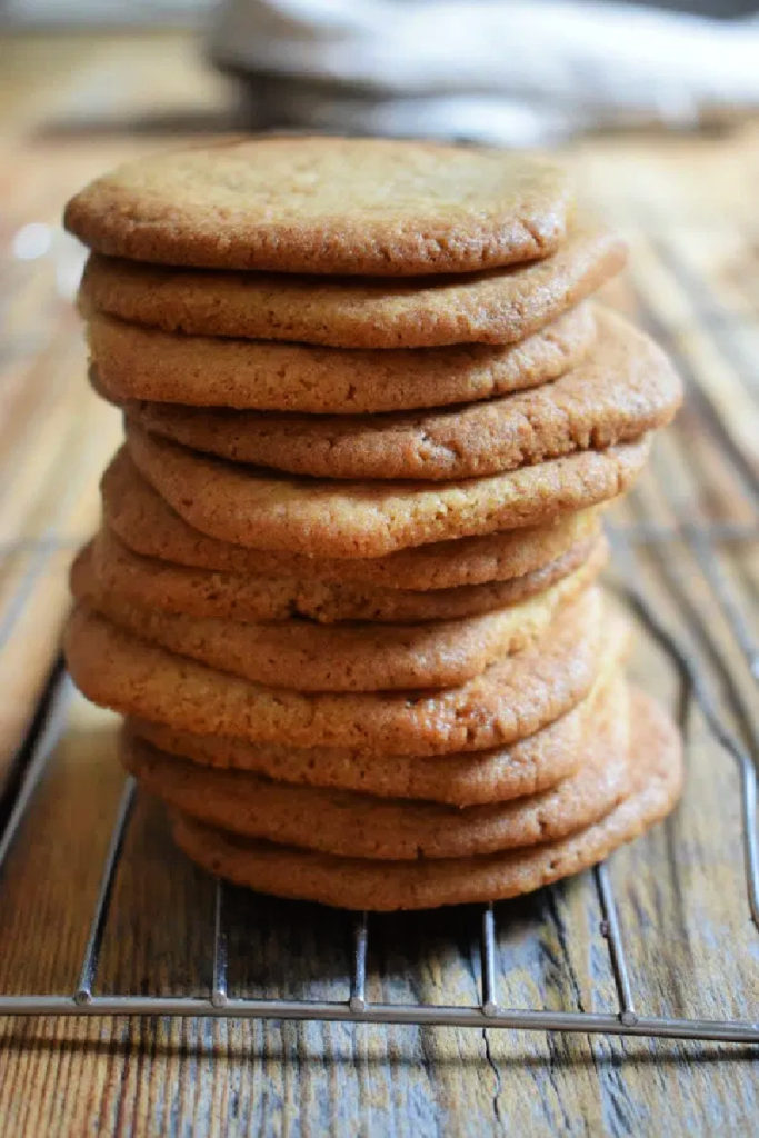 A stack of Cinnamon Spice Cookies