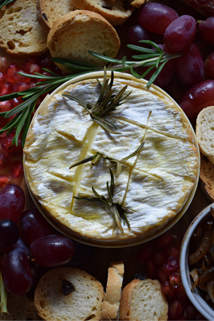 baked Camembert with rosemary
