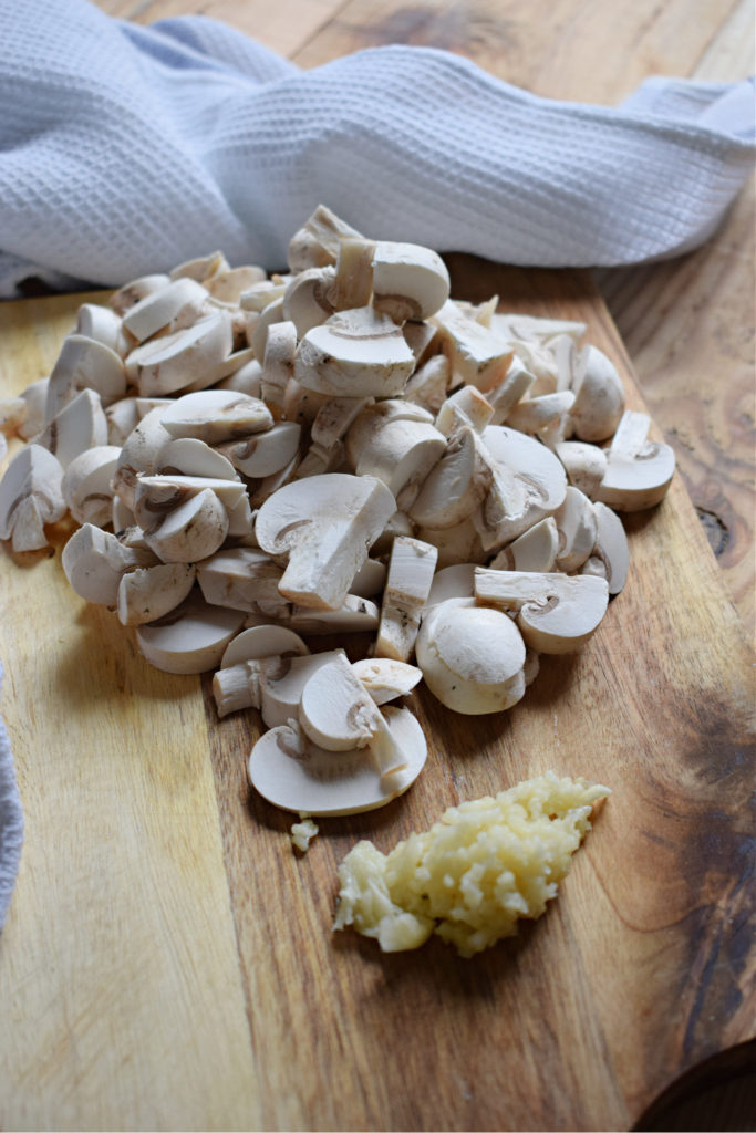 Chopped Mushroom & Garlic