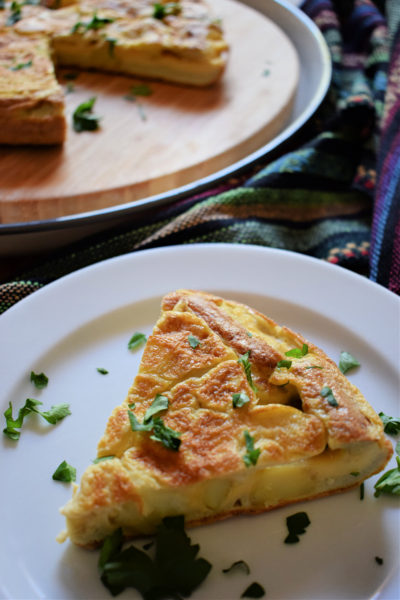 Spanish Omelette (Tortilla de Patatas) - Julia's Cuisine