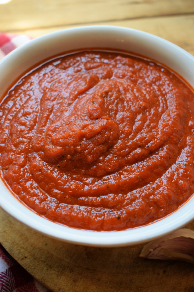 Fresh Marinara Sauce in a bowl