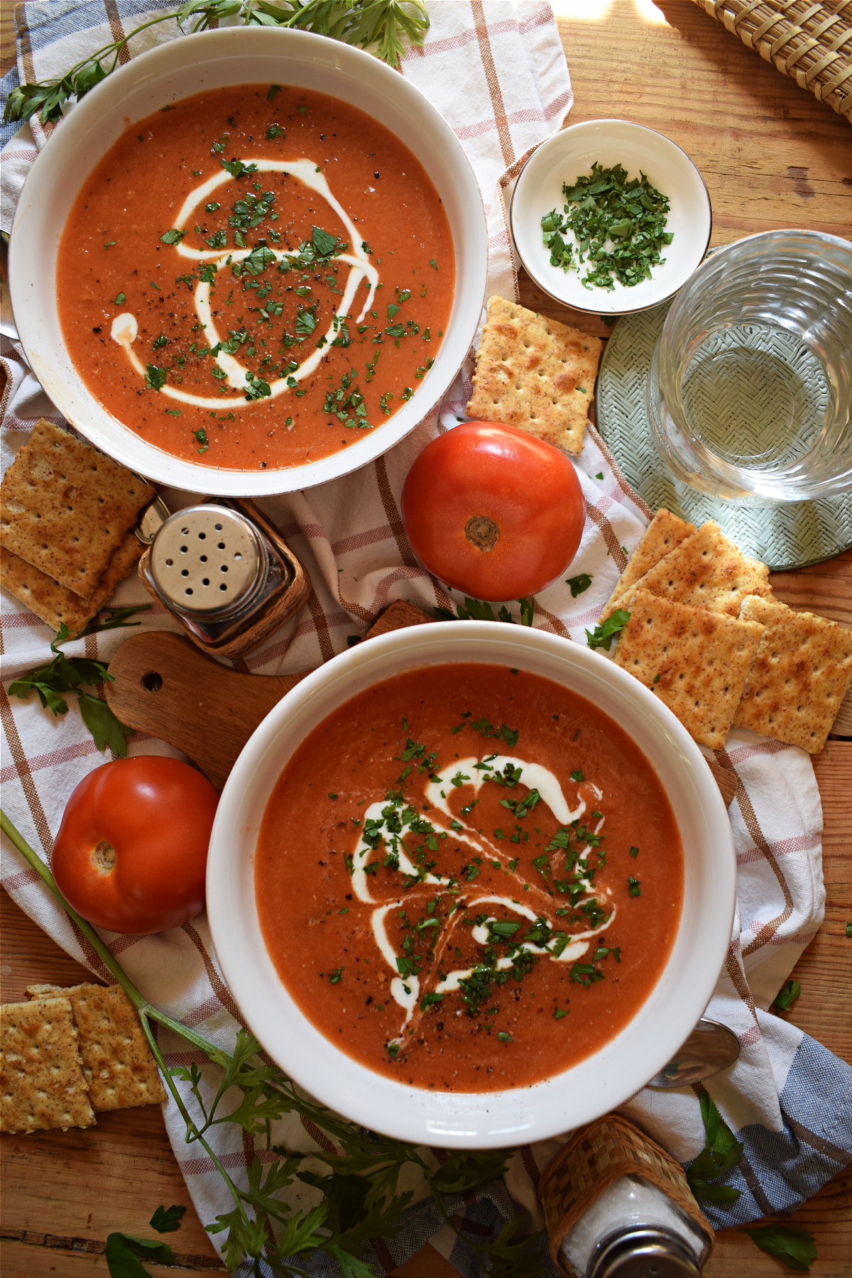 Slow Cooker Tomato Soup with Fresh Tomatoes Julia's Cuisine