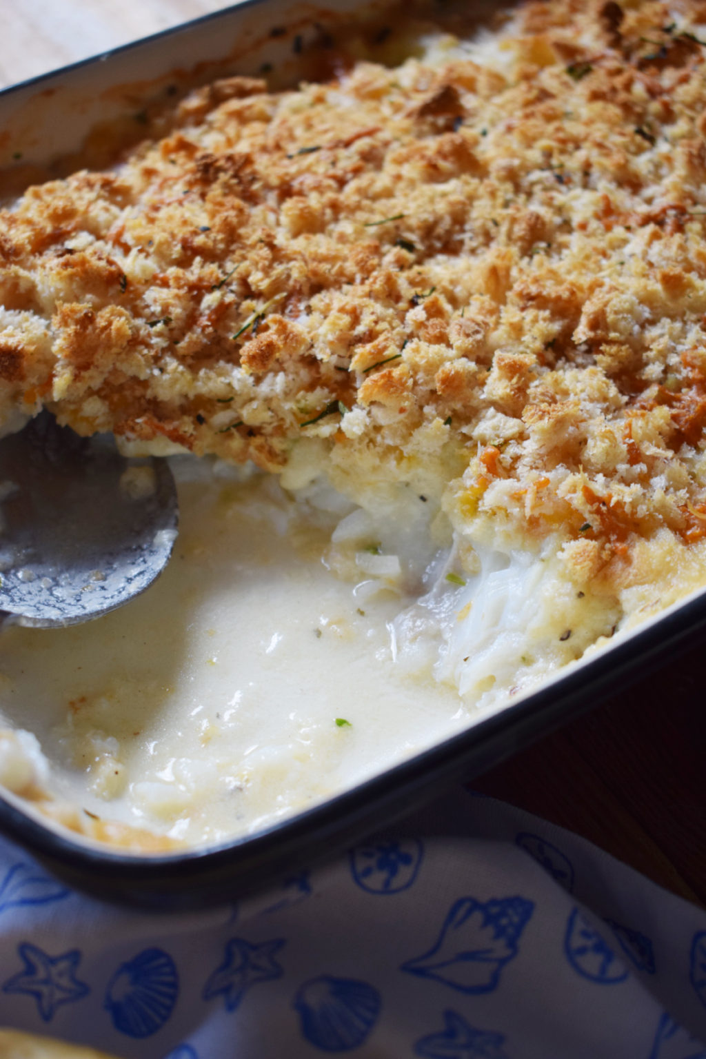 Cod au Gratin - Julia's Cuisine