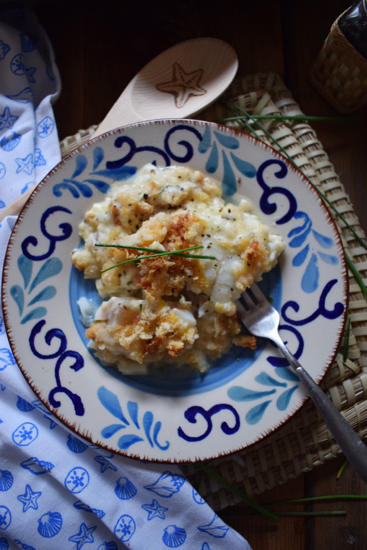 Cod au Gratin - Julia's Cuisine