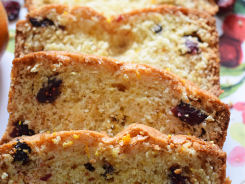 Best Cranberry Plum Coffee Cake Ever • Faith Filled Food for Moms