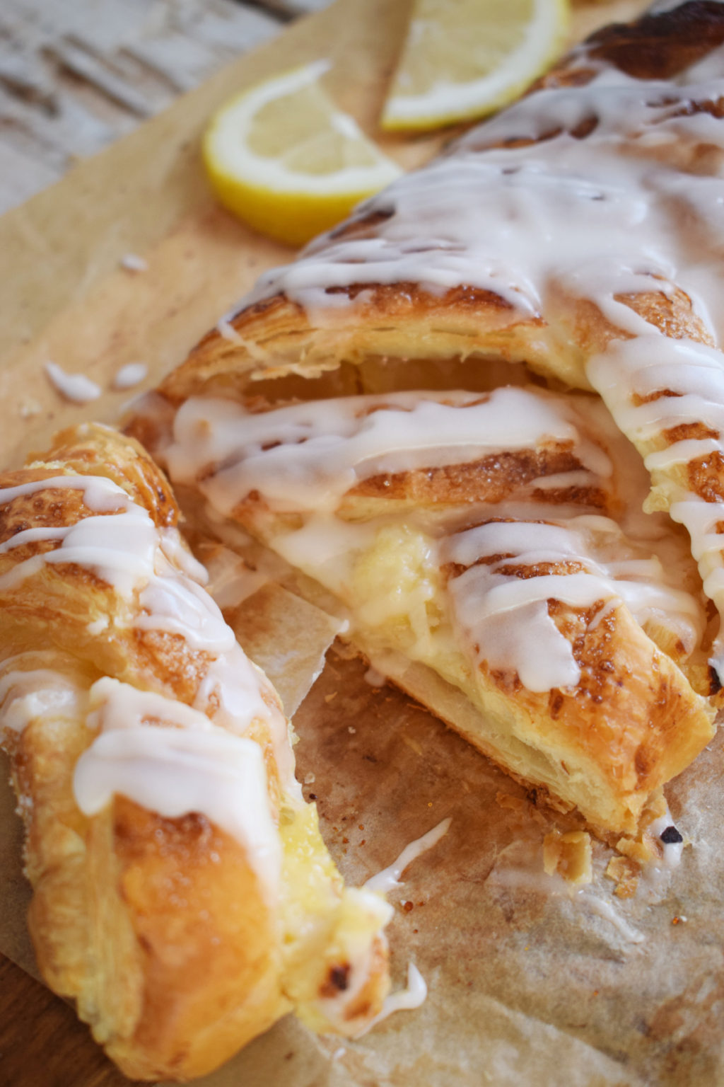 Lemon Cream Cheese Danish - Julia's Cuisine