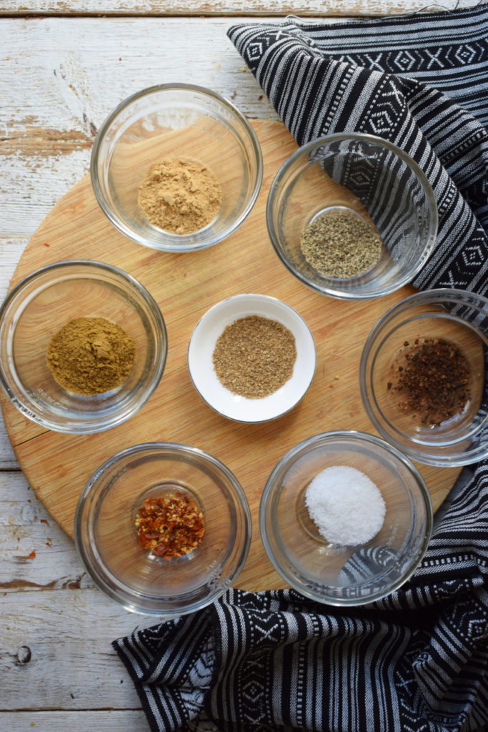 spices to make a moroccan spice blend
