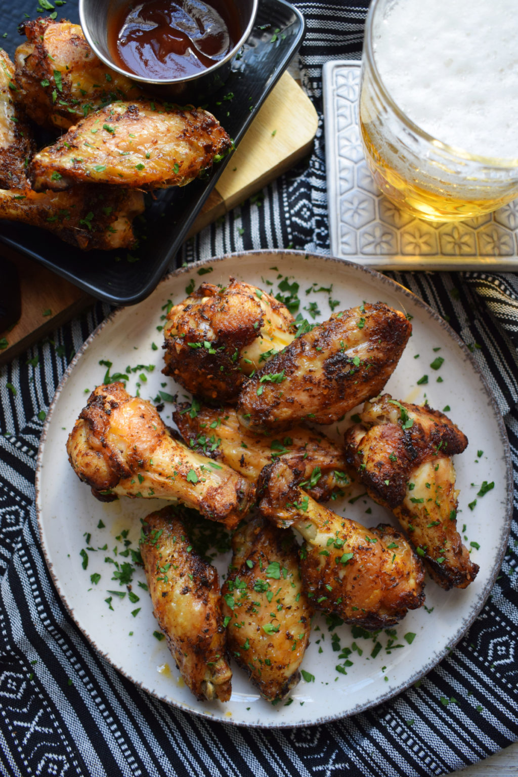 Cajun Dry Rub Chicken Wings Julia's Cuisine