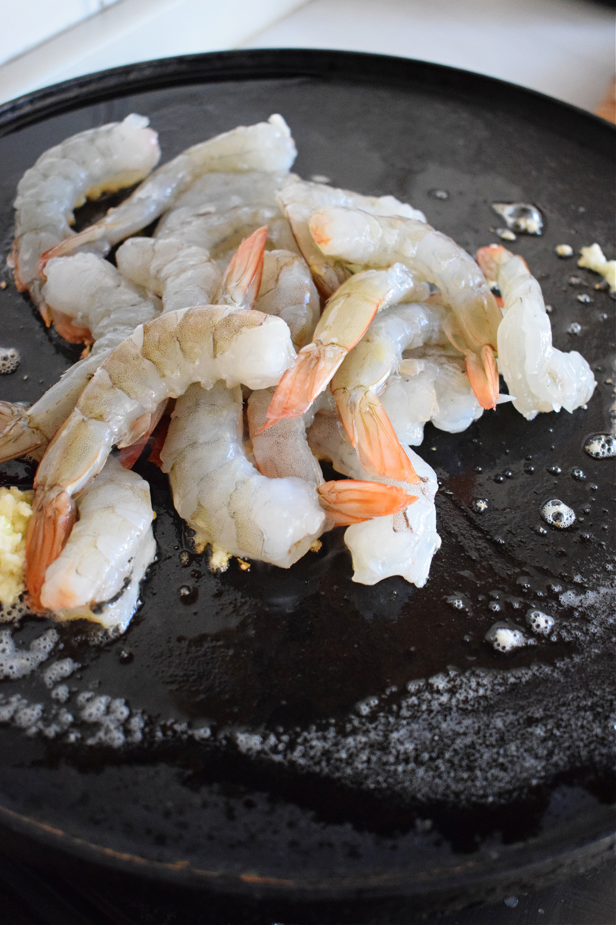 Zesty Lemon Sauteed Shrimp (Cooked in a Skillet) - Julia's Cuisine