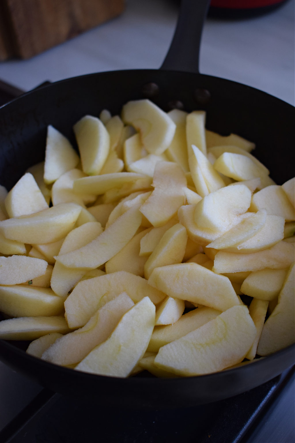 Stove Top Apple Crumble Julia's Cuisine