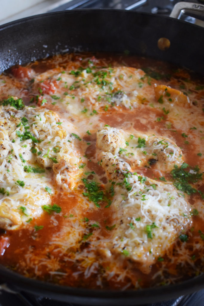 Parmesan and Tomato Chicken