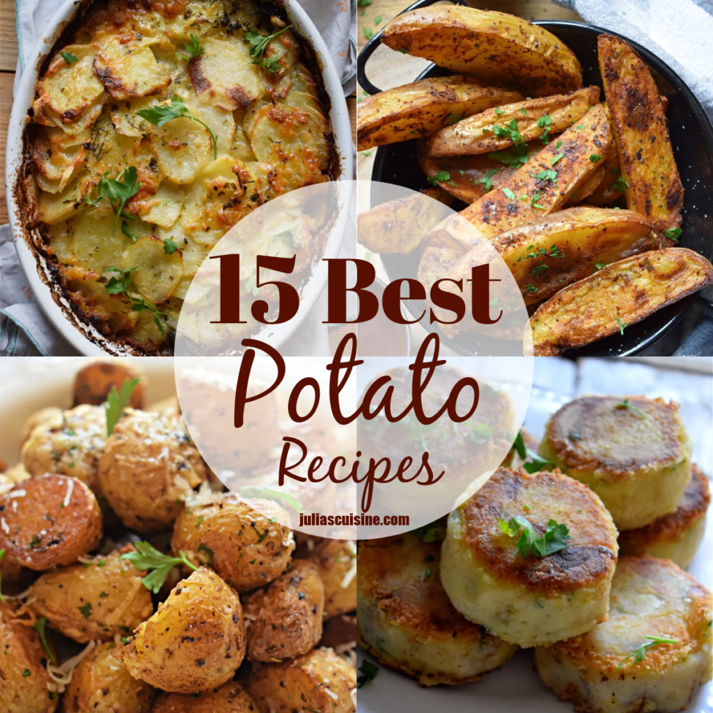 Collage of Potato Recipes