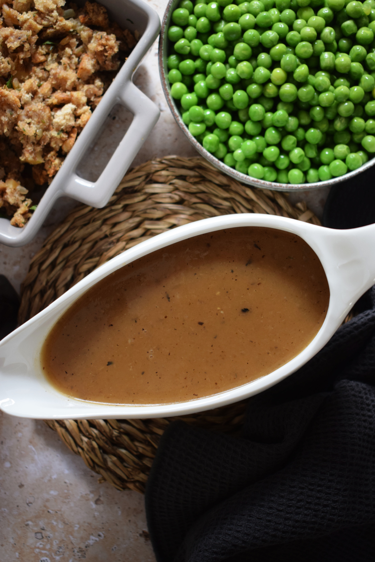 Brown Onion Gravy Recipe using Drippings or Beef Broth