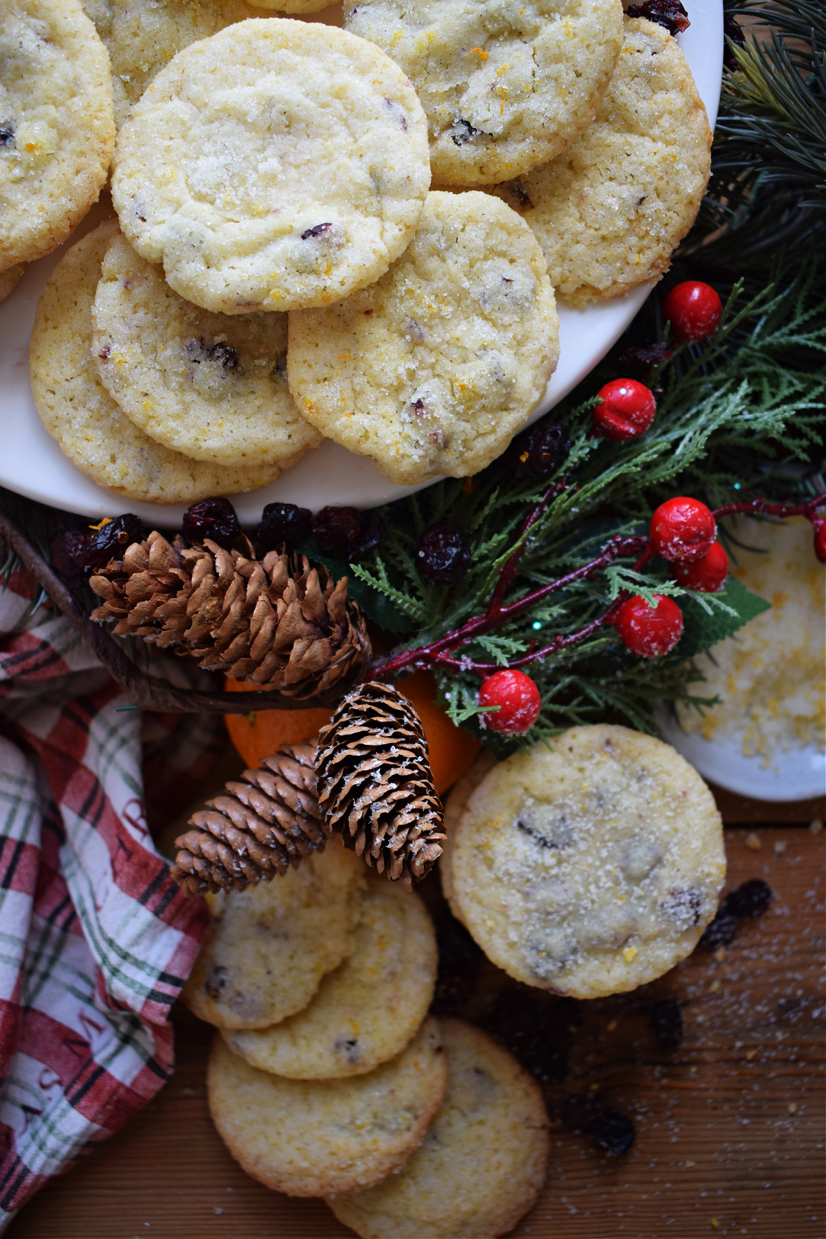 Cranberry Orange Cookies - Julia&amp;#39;s Cuisine