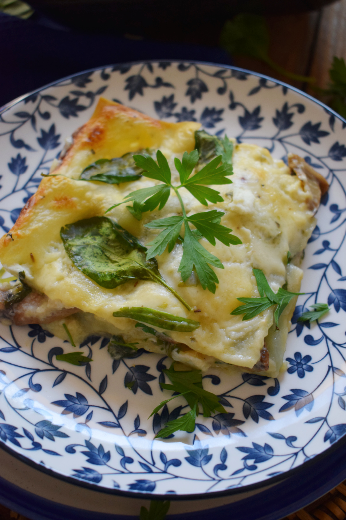 Spinach Ricotta And Mushroom Lasagna - Julia's Cuisine