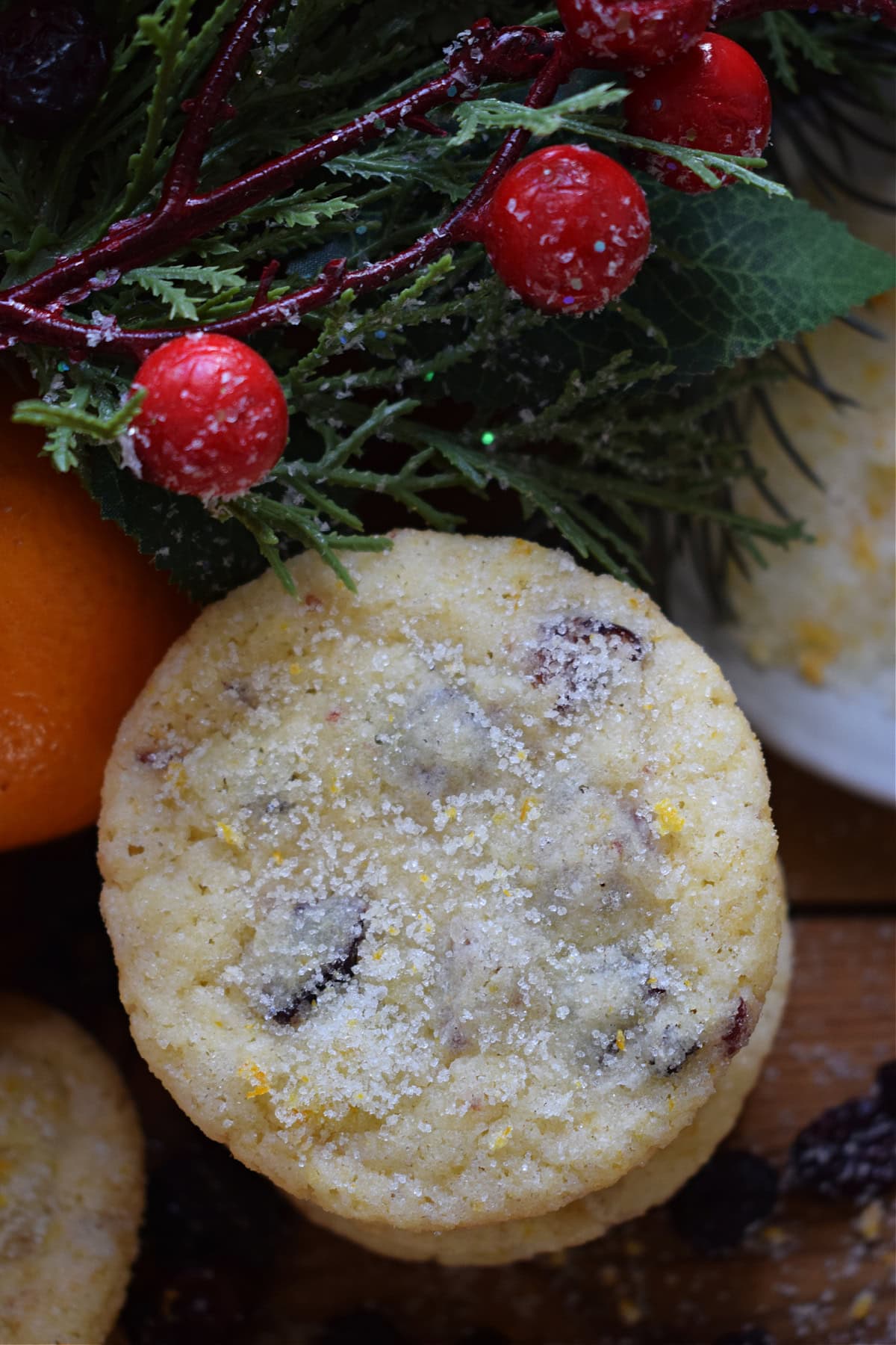 Cranberry Orange Cookies - Julia's Cuisine
