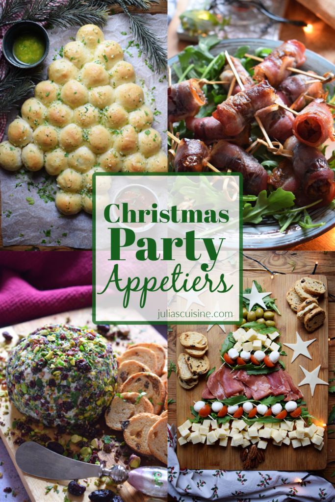 Christmas Party Appetizers - Julia's Cuisine