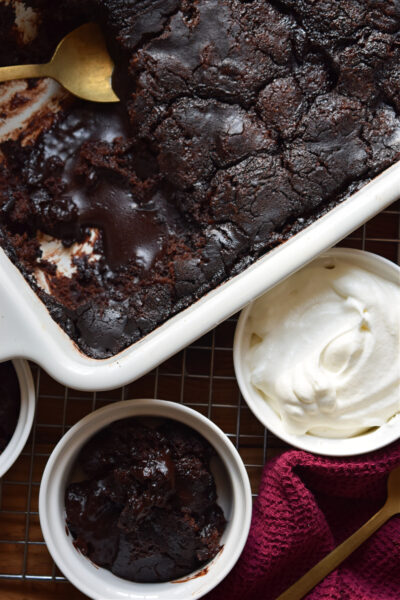 Chocolate Self Saucing Pudding - Julia's Cuisine