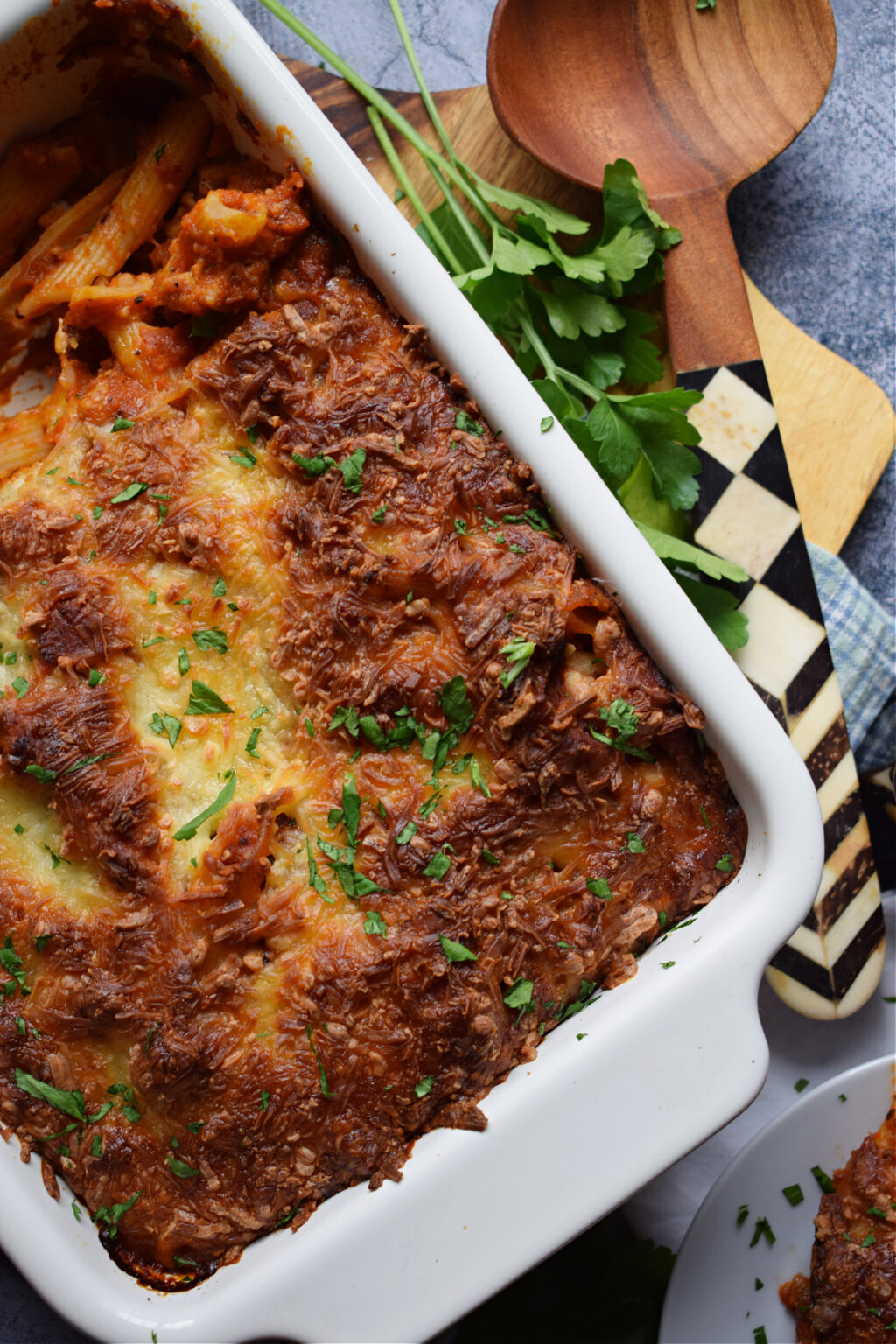 Ground Turkey Pasta Bake - Julia's Cuisine