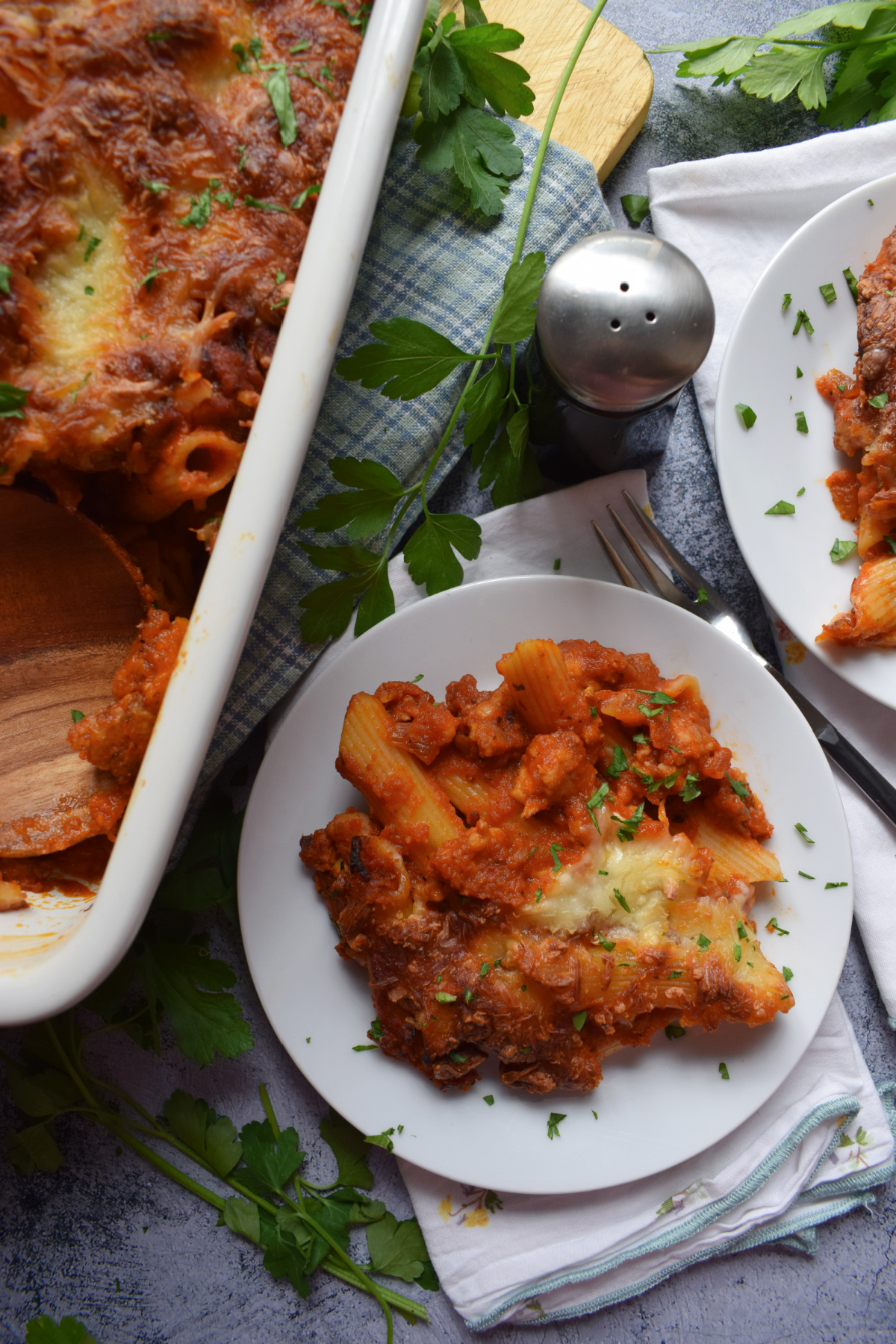 Ground Turkey Pasta Bake - Julia's Cuisine