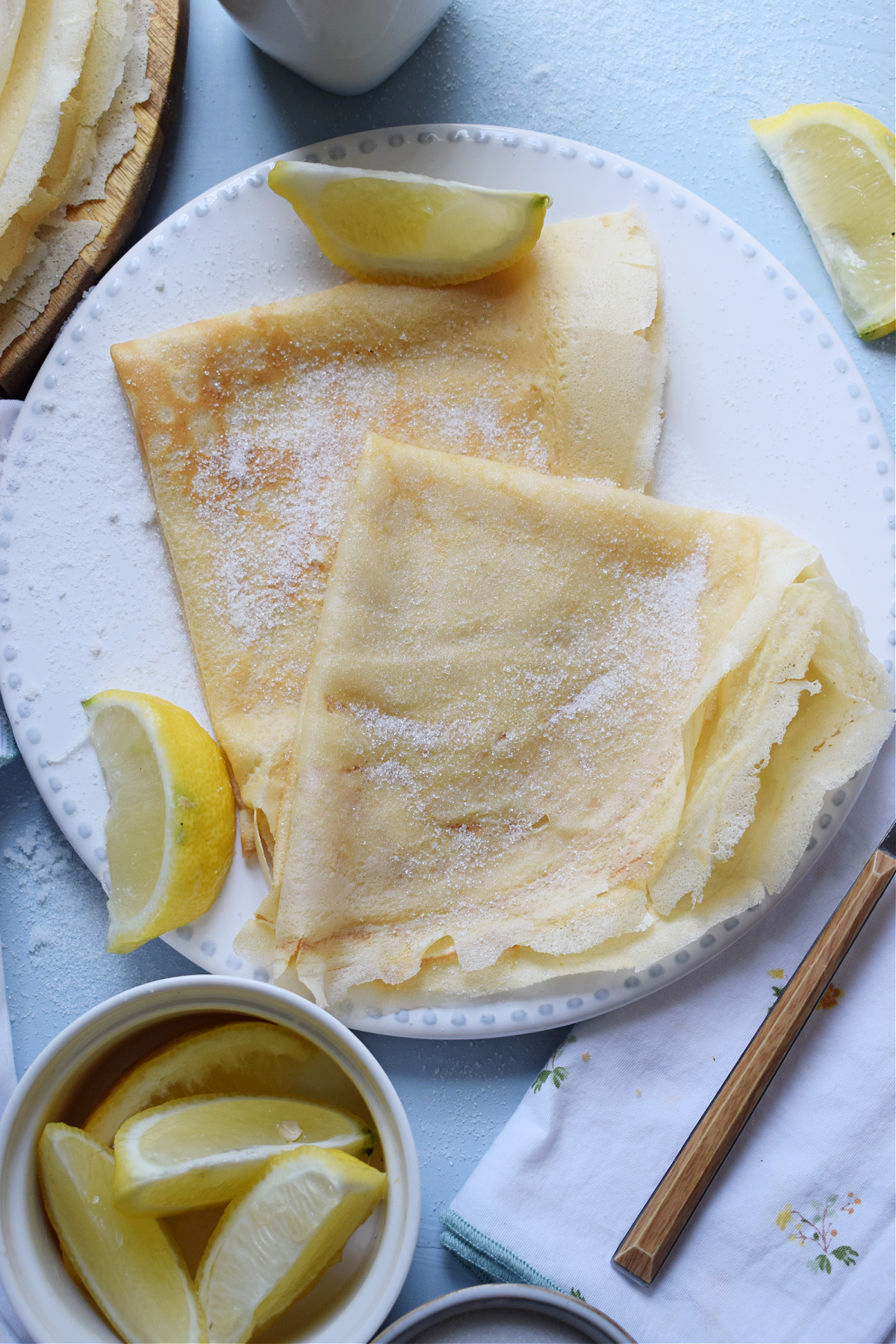 Easy Crepes With Brandy Recipe