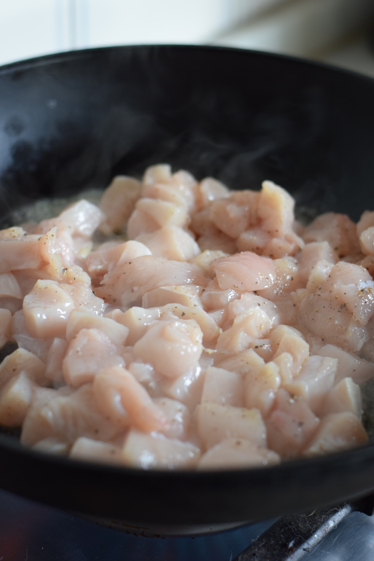 Skillet Chicken and Rice with Peas Julia's Cuisine